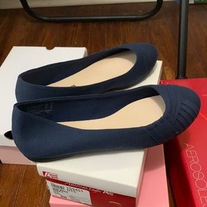 Navy blue Flats American Eagle Payless